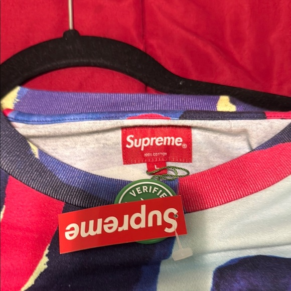 Supreme Multicolor Abstract Tee - Picture 3 of 3
